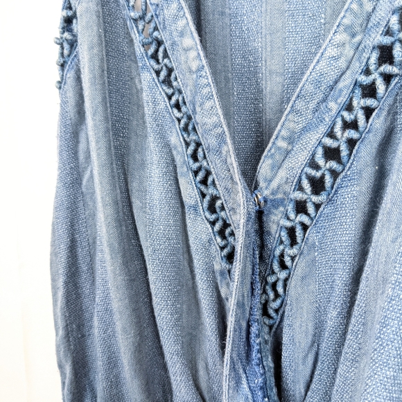 Rip Curl Las Dahlias Romper | Chambray - Picture 8 of 9